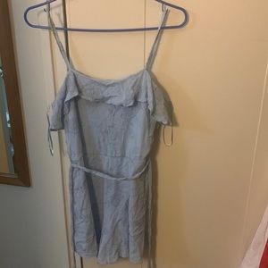 Blue romper. Size small